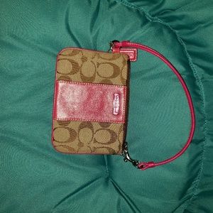 Coach wristlet